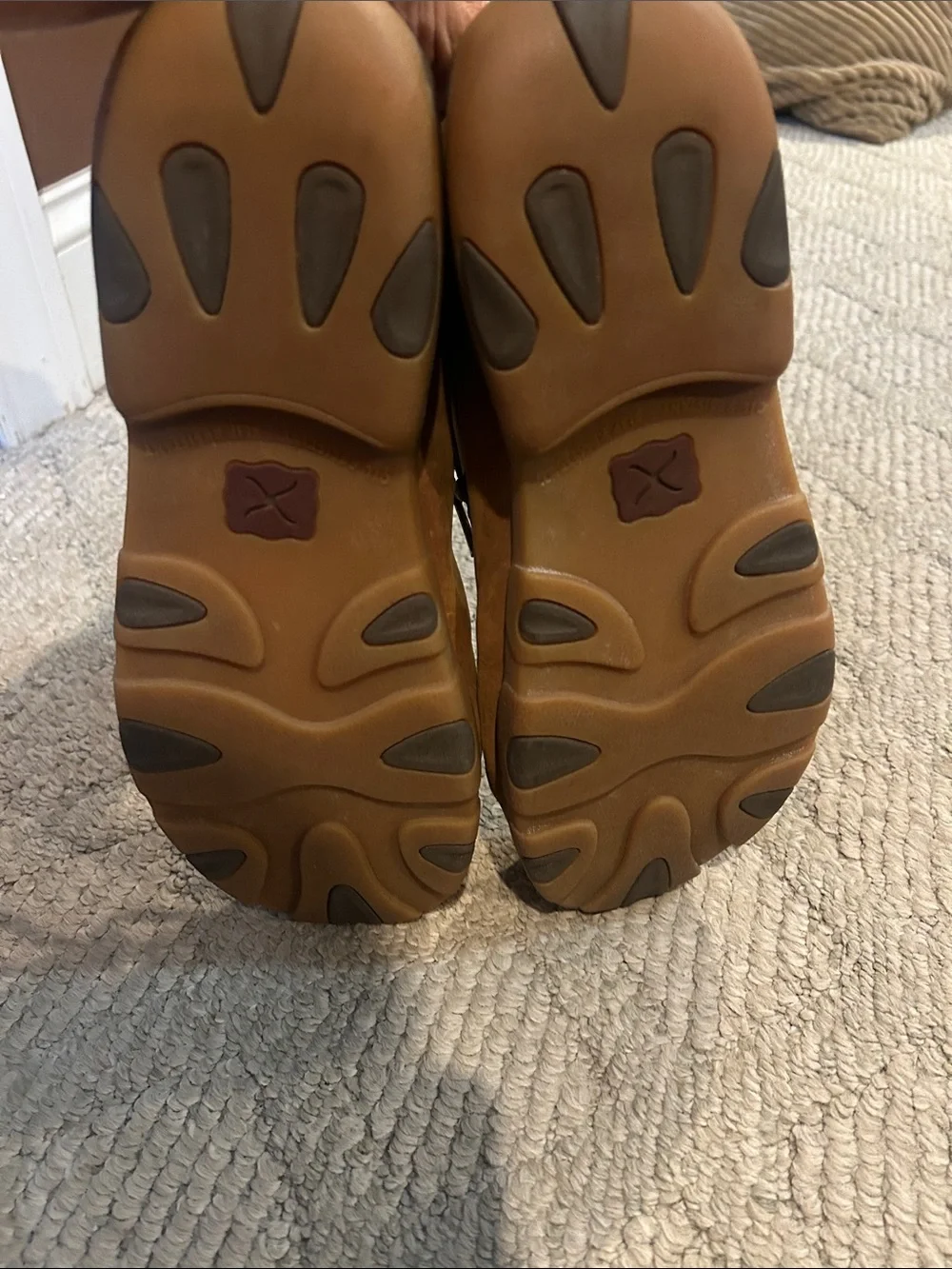 Twisted X Men's Driving Moccasin in Brown and Black